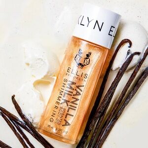 Ellis Brooklyn VANILLA MILK Shimmering Scented Body Oil Bourbon Vanilla + *BNIB